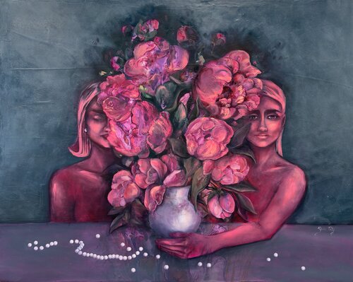 Connection lost van Yuliia Poraiko, Schilderij te koop op Singulart