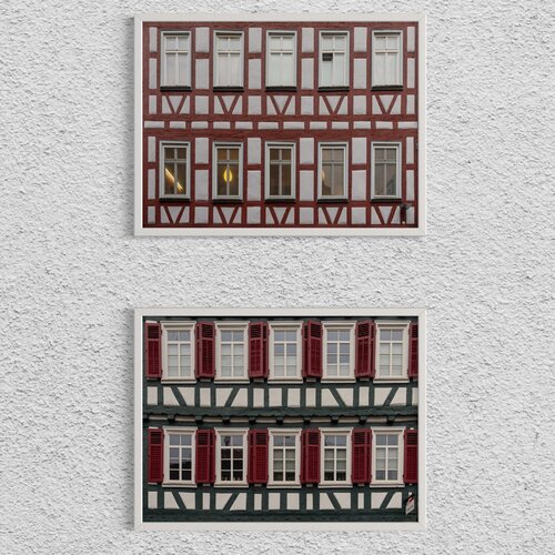 The German house (Set of 2) Fabio Accorrà
