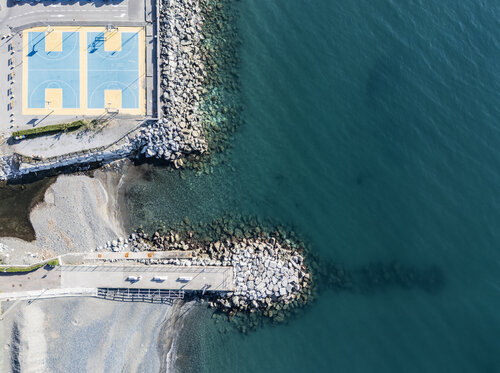 Basketball and Sea by Fabio Accorrà, Photography for Sale on Singulart