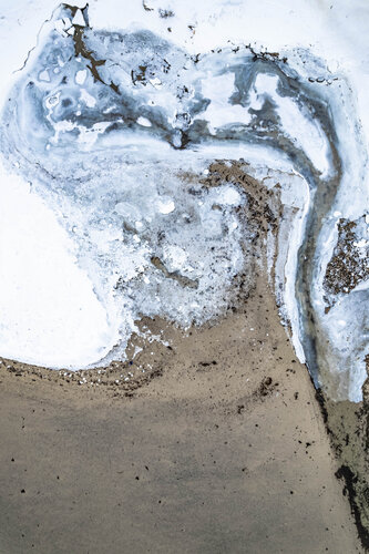 Sand and snow di Fabio Accorrà, Fotografia in vendita su Singulart