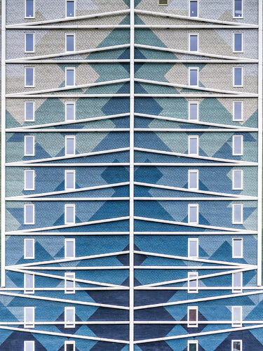 Blue reliefs by Fabio Accorrà, 사진 for Sale on Singulart