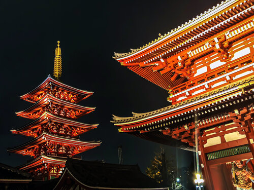 Senso-Ji temple de Fabio Accorrà, Fotografía a la venta en Singulart