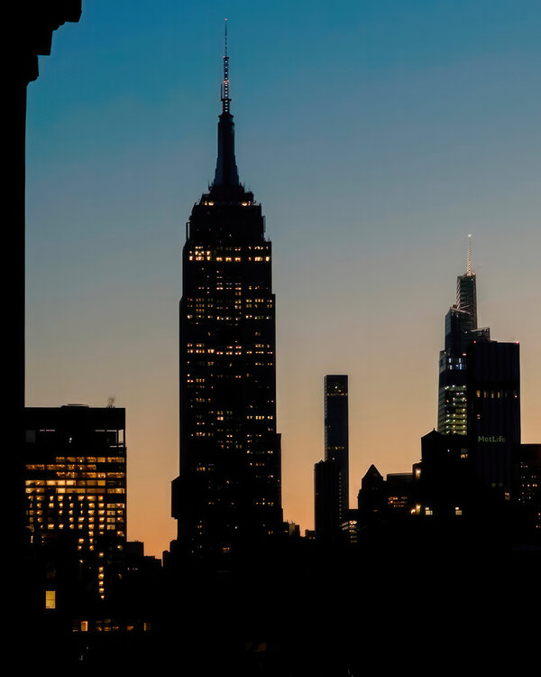 The sunrise in Manhattan Fabio Accorrà