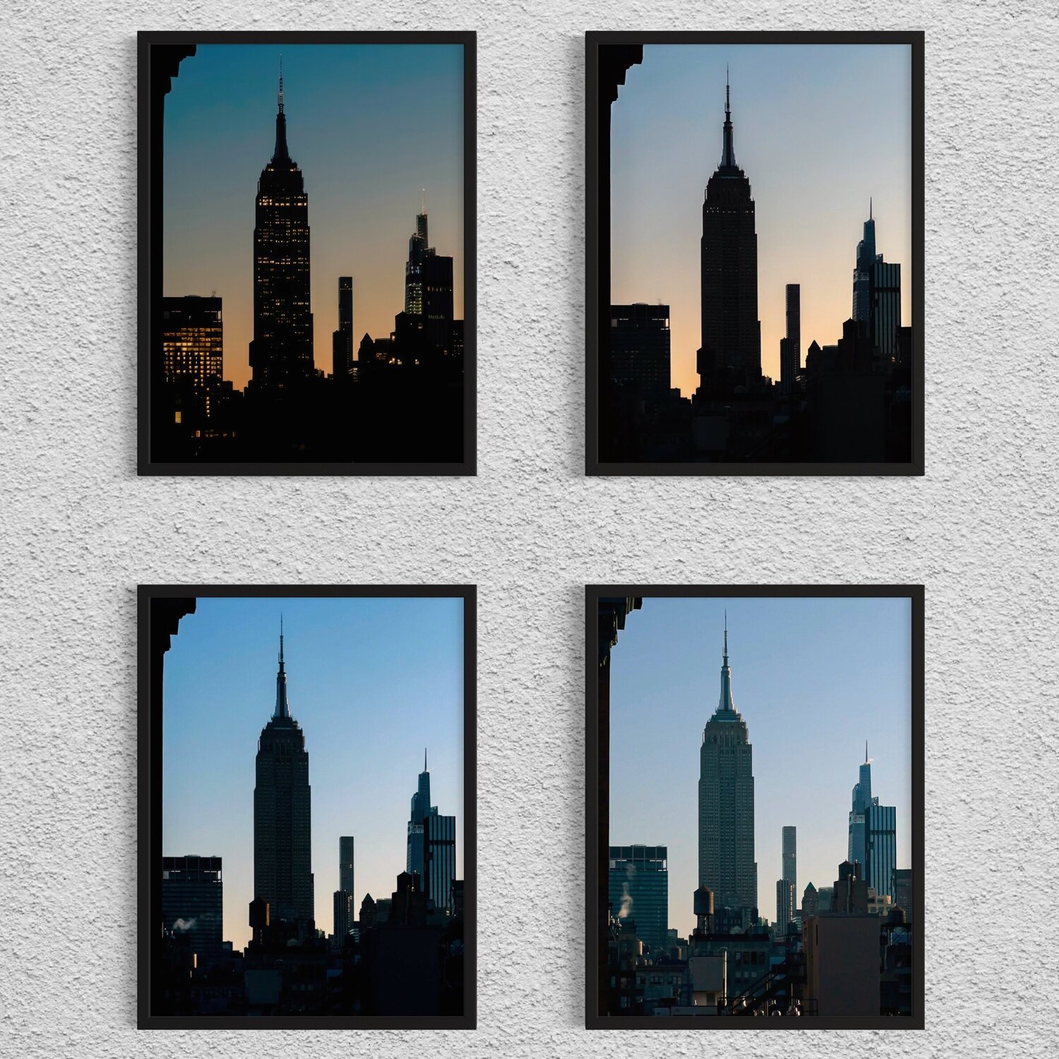 The sunrise in Manhattan in quadri panel Fabio Accorrà Fotografie zu verkaufen