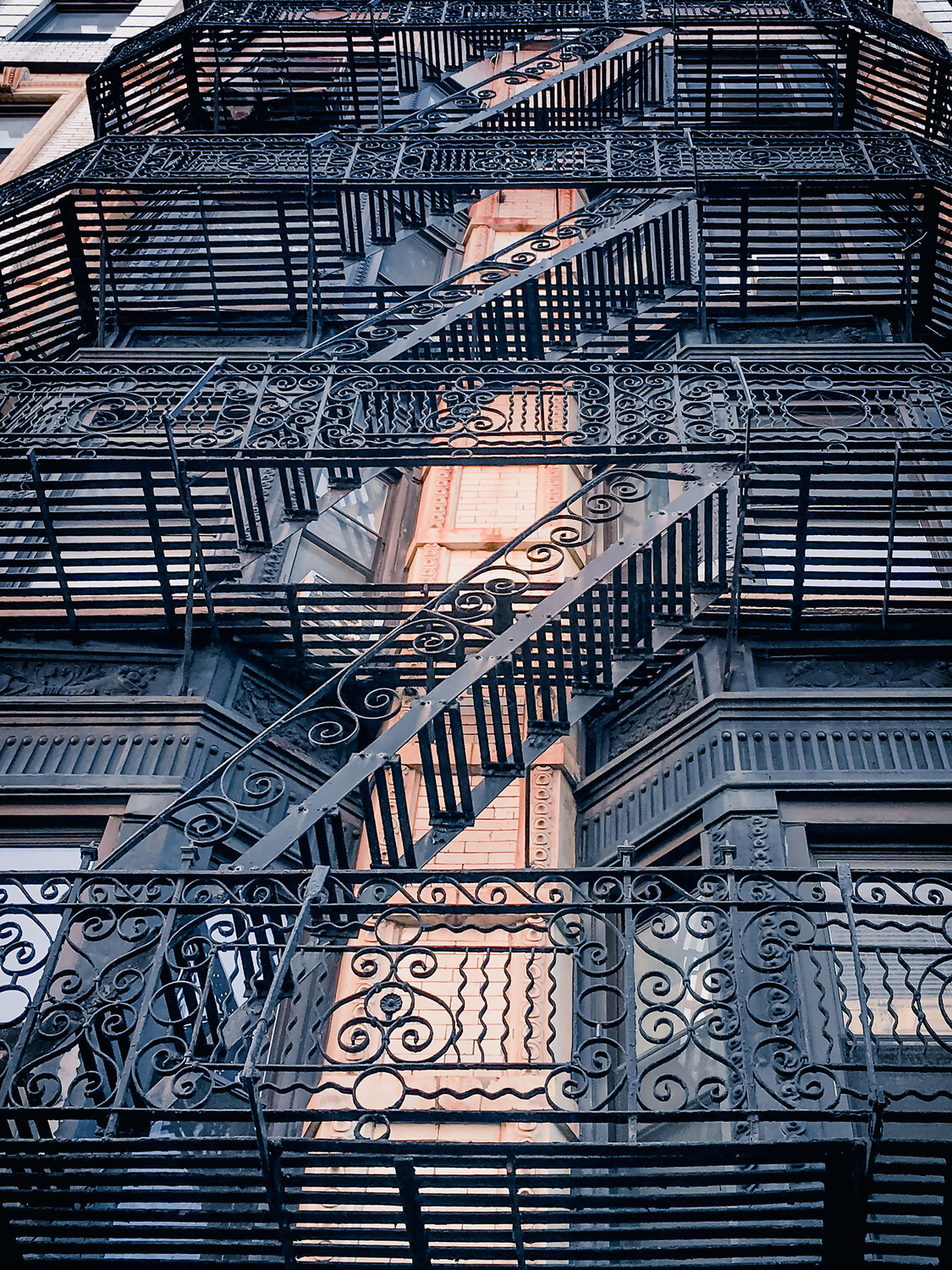 New York Stairs Fabio Accorrà Photographie à vendre