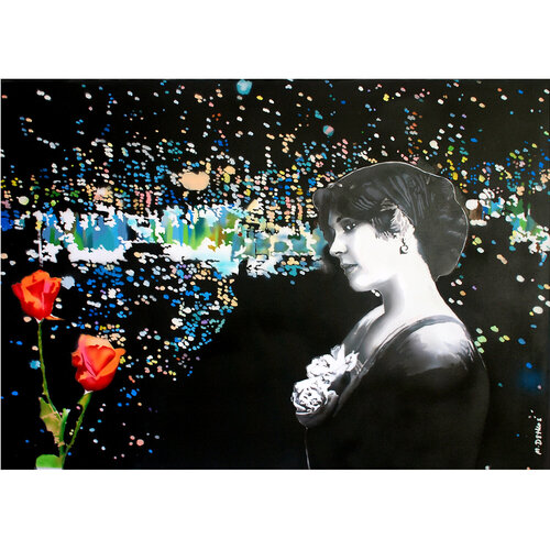 Madame R par Monika Dętkoś, Peinture en vente sur Singulart