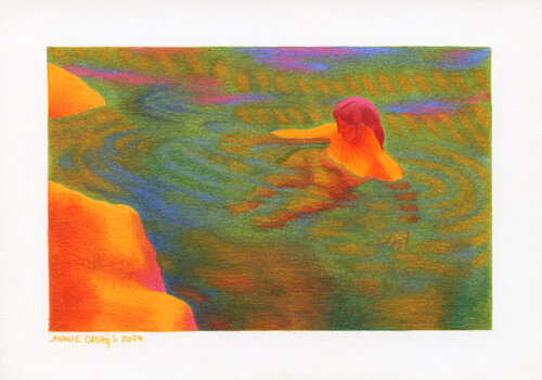 La baigneuse Kupka Marie Casaÿs