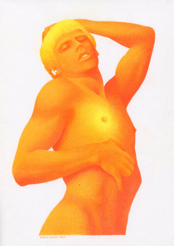 L'extase by Marie Casaÿs, Work on Paper for Sale on Singulart