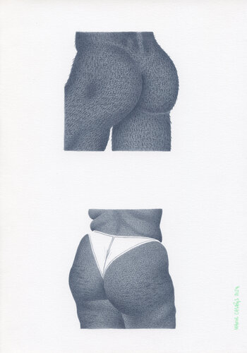 Butts, planche 4 de Marie Casaÿs, Obra en papel a la venta en Singulart