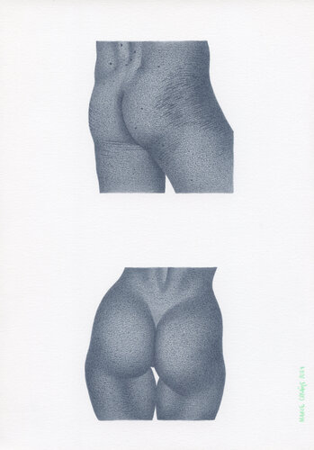 Butts, planche 5 by Marie Casaÿs, Work on Paper for Sale on Singulart