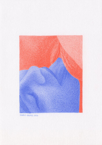 Langue by Marie Casaÿs, 종이 for Sale on Singulart