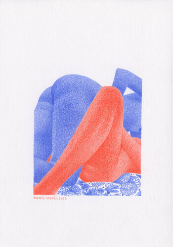 Genoux by Marie Casaÿs, Work on Paper for Sale on Singulart