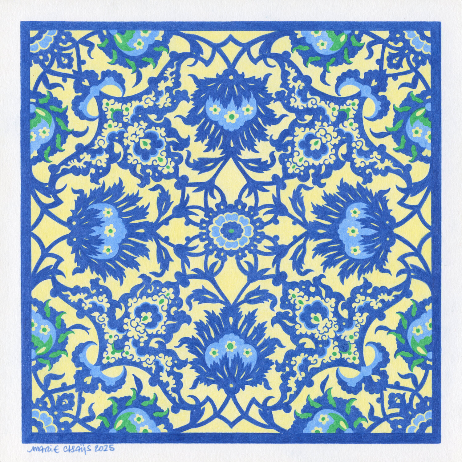 Rinceaux de Damas Marie Casaÿs