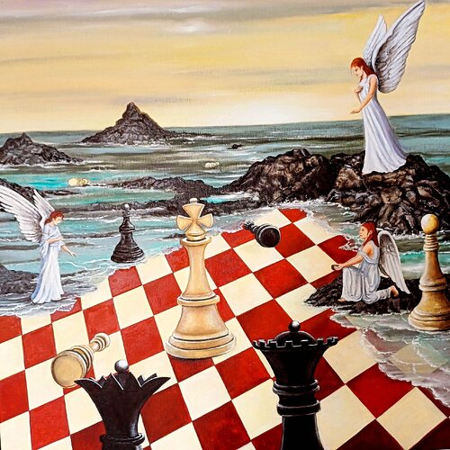 THE REARRANGEMENT OF FATE de Danielle Brits, Pintura a la venta en Singulart