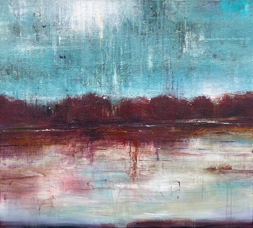 Impressions of Silence van Farnoosh Ashrafi, Schilderij te koop op Singulart