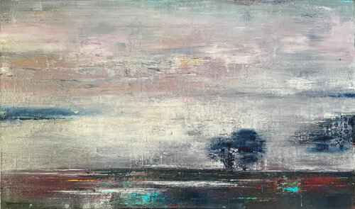 Early morning Splendor in Nature's Palette von Farnoosh Ashrafi, Malerei kaufen auf Singulart