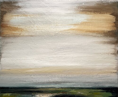 Between Light and Land van Farnoosh Ashrafi, Schilderij te koop op Singulart