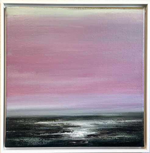 Pink Horizon by Farnoosh Ashrafi, 회화 for Sale on Singulart