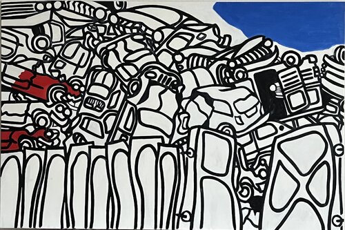 Sorties de route di Bernard Delage, Pittura in vendita su Singulart