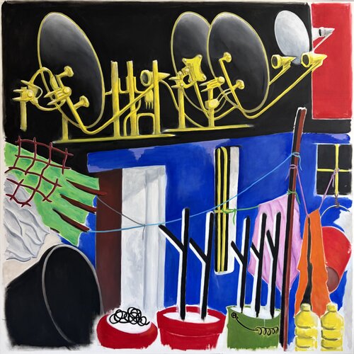 Terrasse #2 by Bernard Delage, Painting for Sale on Singulart