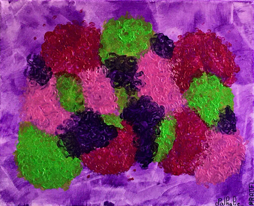 PENSEE ARBORESCENTE 5 von Nathalie PRADEL, Malerei kaufen auf Singulart