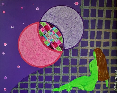 INTROSPECTION 1 van Nathalie PRADEL, Schilderij te koop op Singulart