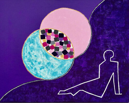 INTROSPECTION 6 von Nathalie PRADEL, Malerei kaufen auf Singulart