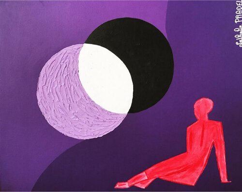 INTROSPECTION 3 van Nathalie PRADEL, Schilderij te koop op Singulart