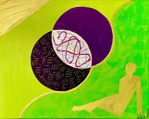 Introspection 8 von Nathalie PRADEL, Malerei kaufen auf Singulart