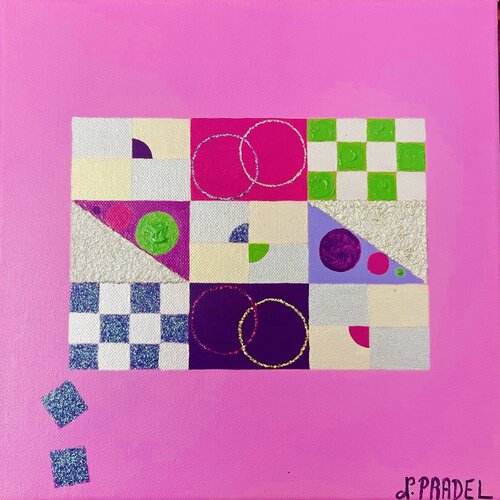 PETIT CASSE TÊTE 1 di Nathalie PRADEL, Pittura in vendita su Singulart