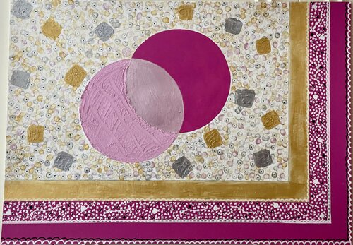 ECLIPSE ENCHANTEE Série papier 2021 N° 4/10 van Nathalie PRADEL, Werk op papier te koop op Singulart
