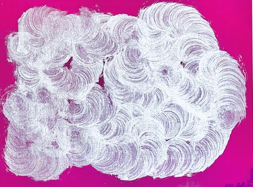 Arborescent Thinking  4/14 paper van Nathalie PRADEL, Schilderij te koop op Singulart
