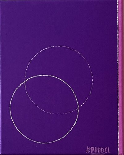 Enchanted Eclipse di Nathalie PRADEL, Pittura in vendita su Singulart