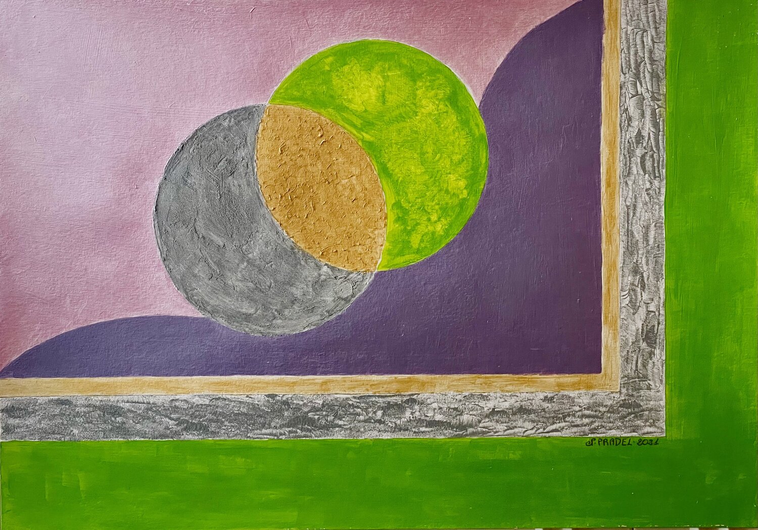 ECLIPSE ENCHANTEE Série papier 2021 N° 3/10 Nathalie PRADEL