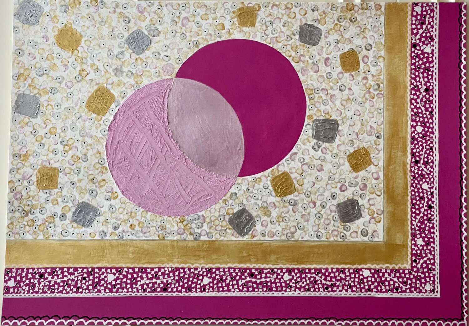 ECLIPSE ENCHANTEE Série papier 2021 N° 4/10 Nathalie PRADEL Werk auf Papier zu verkaufen