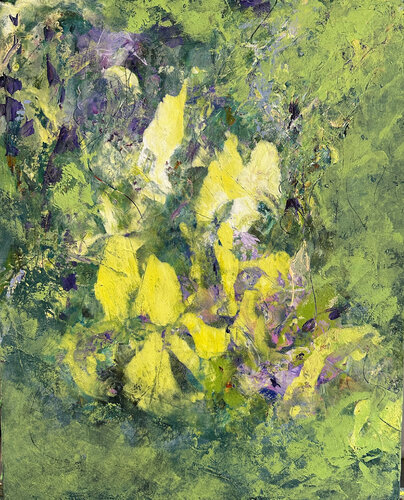 Wild Iris’s Are Up van Kathy McKnight, Schilderij te koop op Singulart
