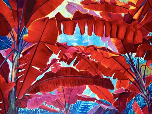 Tropical Radiance von Margarita Buttenmueller, Malerei kaufen auf Singulart