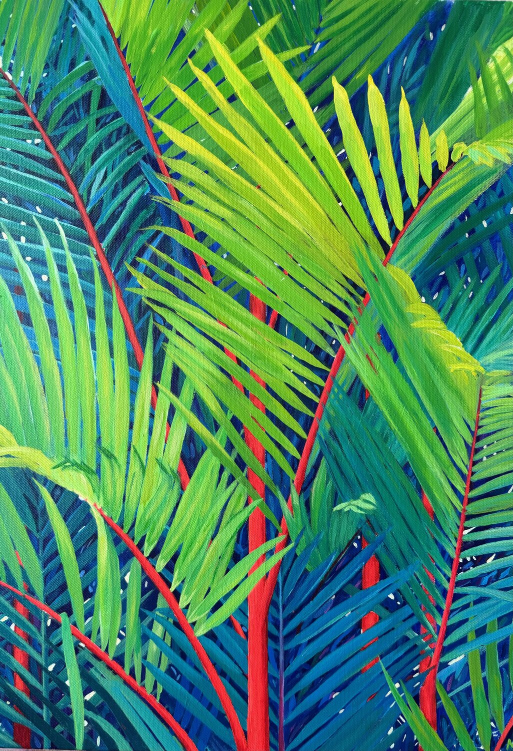 Red Palms Forest #2 Margarita Buttenmueller
