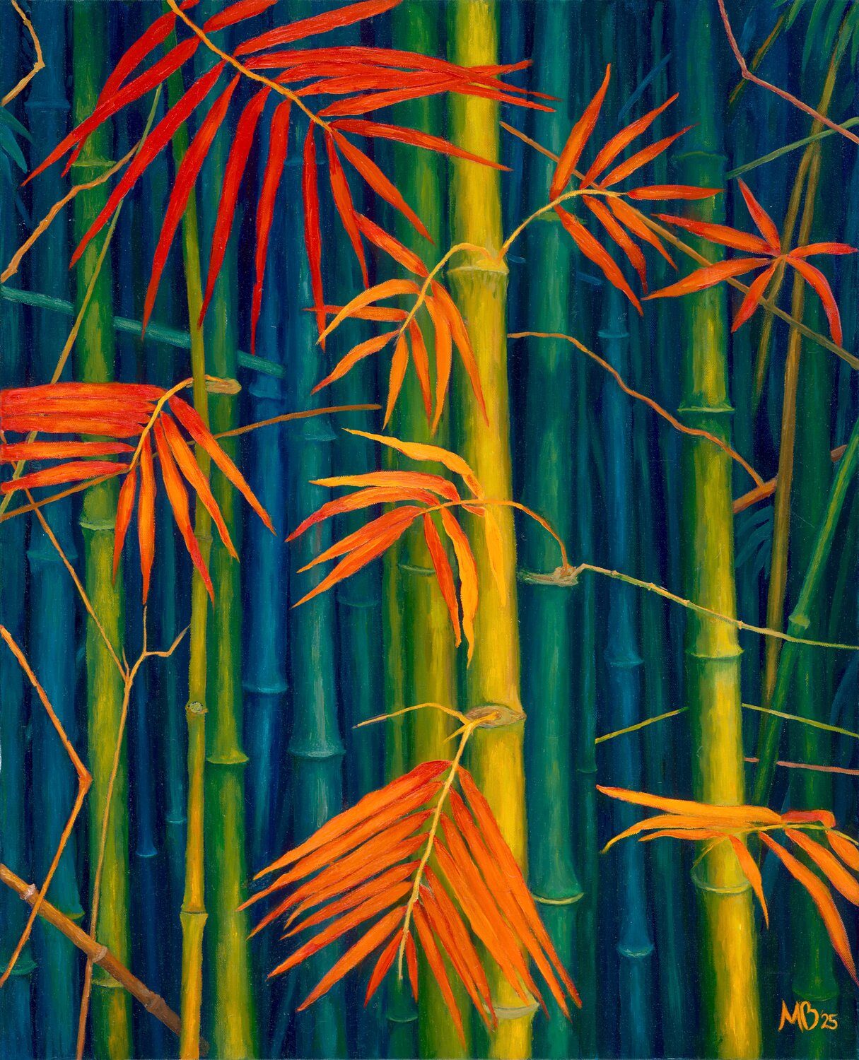Tree Series: Bamboo Forest Margarita Buttenmueller