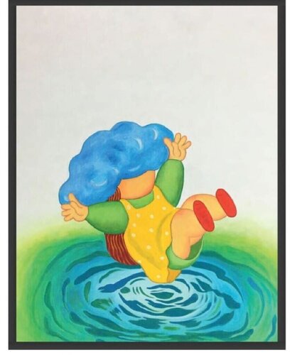 Let Yourself Drift Between Worlds by Beiqiqi, Painting for Sale on Singulart