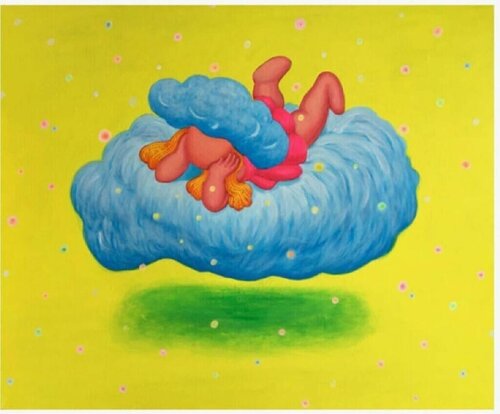 Out of the Sky by Beiqiqi, Painting for Sale on Singulart