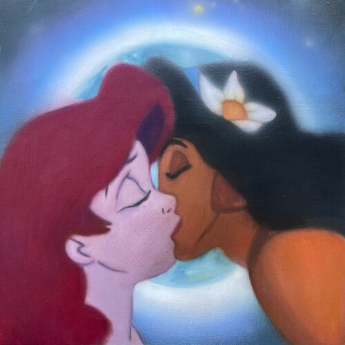 The Kiss van Timothy Gatenby, Schilderij te koop op Singulart