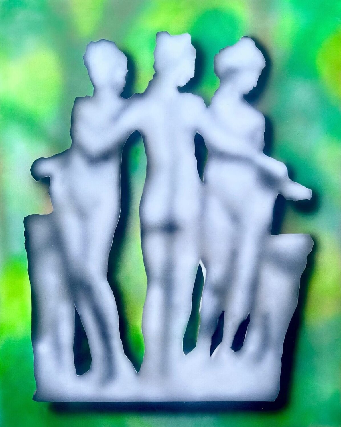 The Three Graces Timothy Gatenby Dipinto originale in vendita