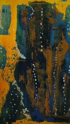 BATIK 1 von Dominique nizard, Werk auf Papier kaufen auf Singulart