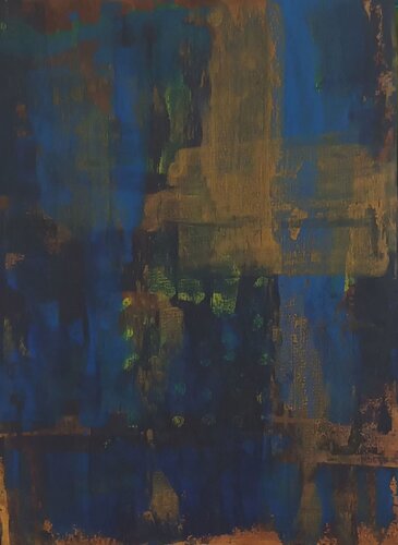 BATIK di Dominique nizard, Opera su carta in vendita su Singulart