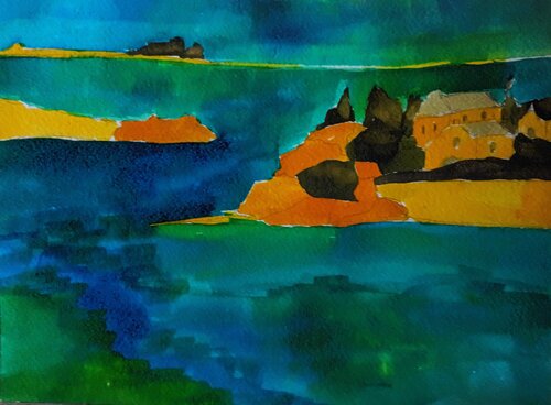 BRETAGNE TOUJOURS von Dominique nizard, Werk auf Papier kaufen auf Singulart