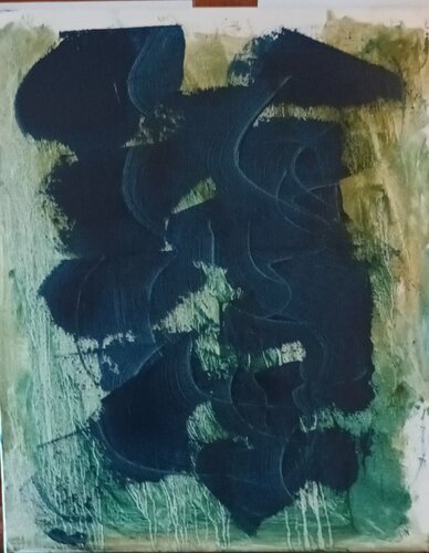 CALLIGRAPHIE di Dominique nizard, Pittura in vendita su Singulart