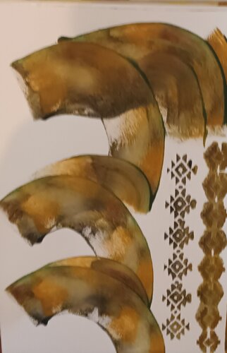 TRYPTIQUE 2 di Dominique nizard, Pittura in vendita su Singulart