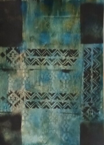 SOUVENIRS 2 van Dominique nizard, Schilderij te koop op Singulart