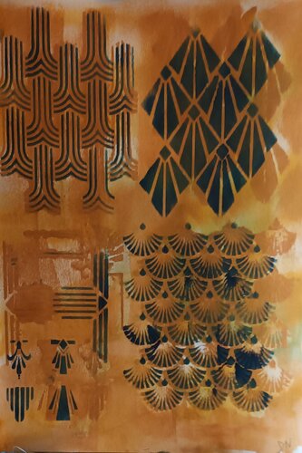 SAFRAN di Dominique nizard, Pittura in vendita su Singulart